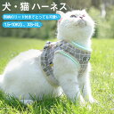 ネコ ハーネスリードセットミニ犬用リード 猫用ハーネス ペット用リードセット 猫服 猫用リードセット 年賀状 撮影 犬服 変装 抜けない リボン メッシュ ソフ...