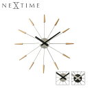 掛け時計 掛時計 おしゃれ インテリアクロック Radiant clock corn オランダ 老舗メーカー NEXTIME ネクスタイム 北欧 スカンジナビア...