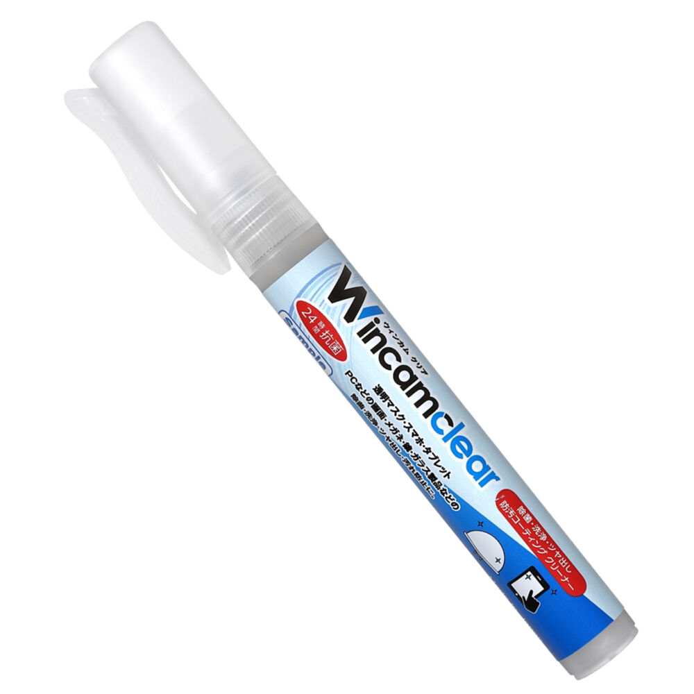 除菌・洗浄・ツヤ出し・防汚コーティング　クリーナー　10ml　［Wincam clear ウィ...