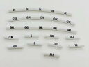 マークチューブ印字サービス 3.6φ(2sq)-16mm 【メール便可】