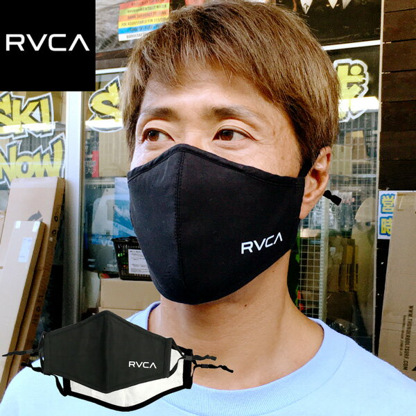 RVCA ルーカ マスク M MASK II フリーサイズ ルカ BA042979 BLK メール便配送