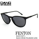 TOX t@bV X|[c DANG SHADE _VFCY FENTON BLACK SOFT X BLACK SMOKE POLARIZED LENS tFg y lC