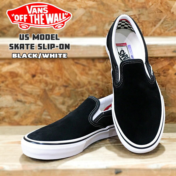 VANS Х SKATE SLIP-ON åݥ ˡ  US BLACK/WHITE VN0A5FCAY28