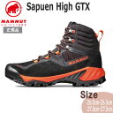 登山靴 ゴアテックス マムート MAMMUT Sapuen High GTX トレッキング シューズ