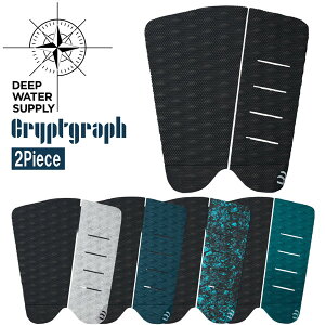 サーフィン デッキパッド ディープウォーター DEEP WATER SUPPLY TRACTION PADS Cryptgraph ジャパンブランド