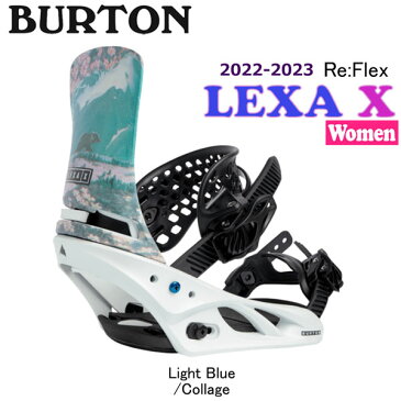 予約 スノーボード ビンディング バインディング 22-23 BURTON バートン LEXA X レクサエックス 22-23-BD-BTN 女子 チーム フリースタイル フリーライド