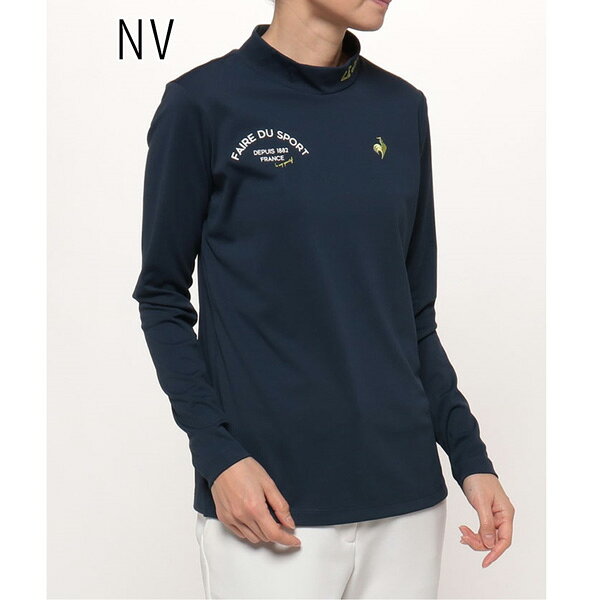 MOVEのルコックスポルティフ le coq sportif 長袖モックネックシャツ 女性用 QGWVJB00｜アングル2