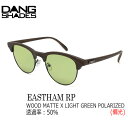 TOX ዾ DANG SHADES _VFCY EASTHAM RP WOOD MATTE X LIGHT GREEN POLARIZED C[Xgn nCRXgptH[}X Ό