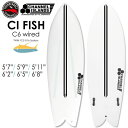 サーフボード サンダーボルト THUNDERBOLT アルメリック CIFISH IBEAM C6wired FCS2 TWIN FIN トンビ製