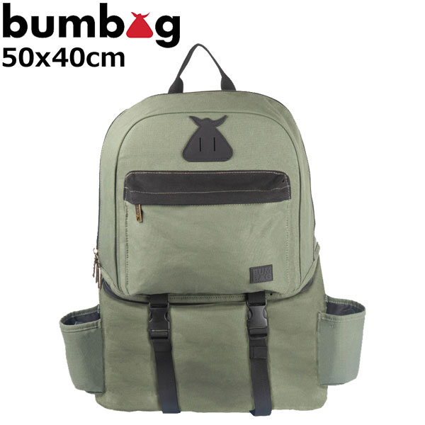 ●ブランド：BUMBAG バムバッグ ●品　番：adv-co039 ●品　名：COLLIN PROVOST SCOUT GRN バックパック ●SIZE:50x40cm