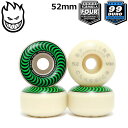 SPITFIRE スピットファイヤー WHEELS F4 99DU CLASSIC 52 GREEN フォーミュラーフォー SK8ウィール 4個set スピットファイア