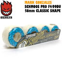 EB[ Xsbgt@CA SPITFIRE MARK GONZALES SCHMOOS PRO F4/99DU 56mm CLASSIC SHAPE - NATURAL BLU}[NESUX tH[~[4