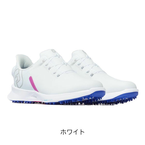 フットジョイ FOOTJOY フューエル スポーツ ボア FUEL SPORT BOA 女性用 スパイクレス ホワイト ゴルフシューズ