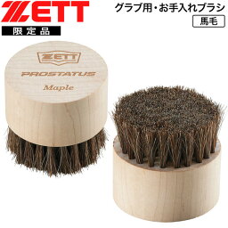 グラブ メンテナンス用品 ゼット ZETT プロステイタス ブラシ 馬毛