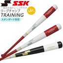 野球 SSK エスエスケイ 少年用木製トレーニングバット リーグチャンプTRAINING 実打可能 SBB7034