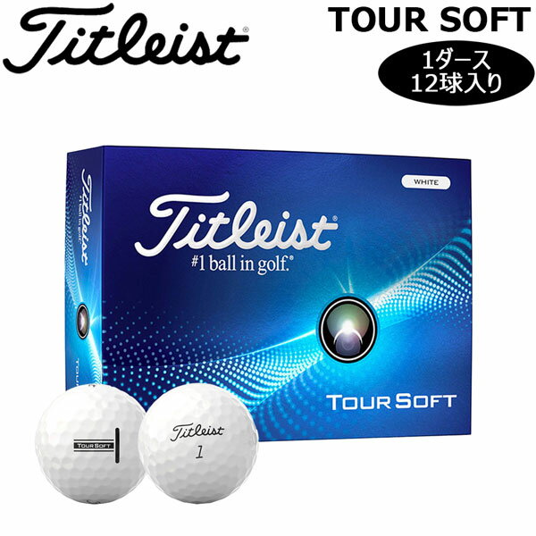 ^CgXg Titleist Tour Soft WHITE 1_[X St{[