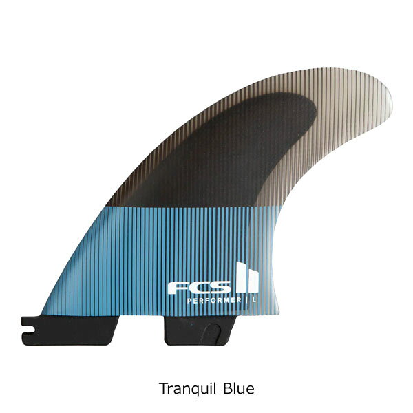 サーフィン フィン FCS2 FCSII エフシーエス Performer PC Tranquil Blue Tri Reta...