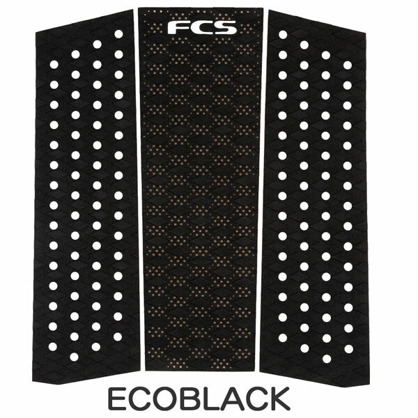 サーフィン デッキパッド FCS エフシーエス T-3 MID ECO 3ピース 3