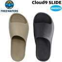 サンダル ファッション FREEWATERS フリーウォーターズ CLOUD9 SLIDE クラウドナインスライド 厚底 かわいい おしゃれ