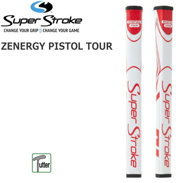 Rakuten - Super Stroke スーパーストローク ZENERGY PISTOL TOUR WH/RD ゴルフグリップ