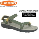 【値下げ 】リザード LIZARD HIKE スモークドグリーン アウトドアサンダル(4)