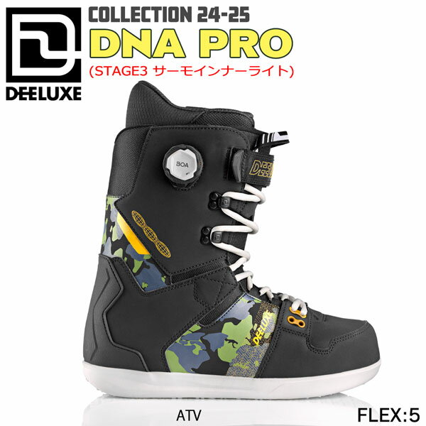 スノーボード 靴 24-25 DEELUXE ディーラックス D.N.A. PRO ディーエヌエープロ 24-25-BT-DEE