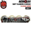 ウィール スピットファイア SPITFIRE WHEELS F4/93DU REYNOLDS SOFT SLIDERS CLASSIC NATURAL 52mm...