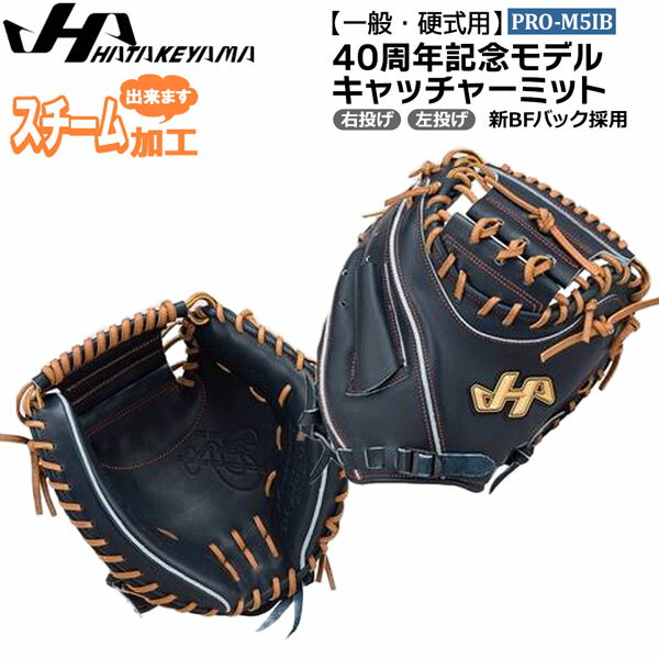 ハタケヤマ HATAKEYAMA グローブ 一般 硬式用 40周年記念モデル キャッチャーミット PRO-M5IB