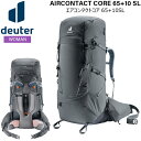 ドイター リュック DEUTER エアコンタクトコア 65+10 SL 女性用 アウトドア 登山 リュック デイパック(4)
