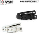 スイートイヤーズ ゴルフ ベルト SWEETYEARS SY32 COMBINATION BELT GOLF ナイロン レザー
