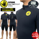 ボディグローブ 半袖スプリング 25 BODY GLOVE バックジップ ジャージ 2/2mm 日本製 ウェットスーツ スプリング