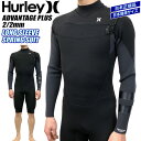 ハーレー ロングスプリング メンズ 25 HURLEY ADVANTAGE PLUS 2/2mm LONG SLEEVE SPRING SUIT ウェットスーツ...