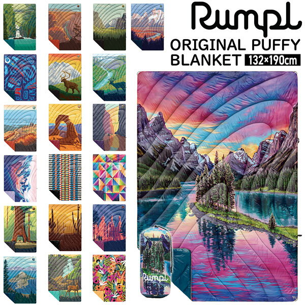 【値下げ】ブランケット ランプル Rumpl ORIGINAL PUFFY BLANKET キャンプ 公園 アウトドア 日よけテント中敷き 防寒 簡易毛布 車中泊 野外フェス スポーツ観戦 132cmX190cm move-10228509 MOVE サンプル画像2