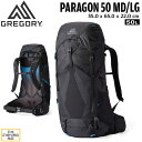 グレゴリー パラゴン50 MD/LG アルパインブラック GREGORY バッグ バックパック ザック 登山 トレッキング バックパッカー(4)
