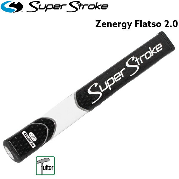 スーパーストローク Zenergy Flatso 2.0 BK/WH