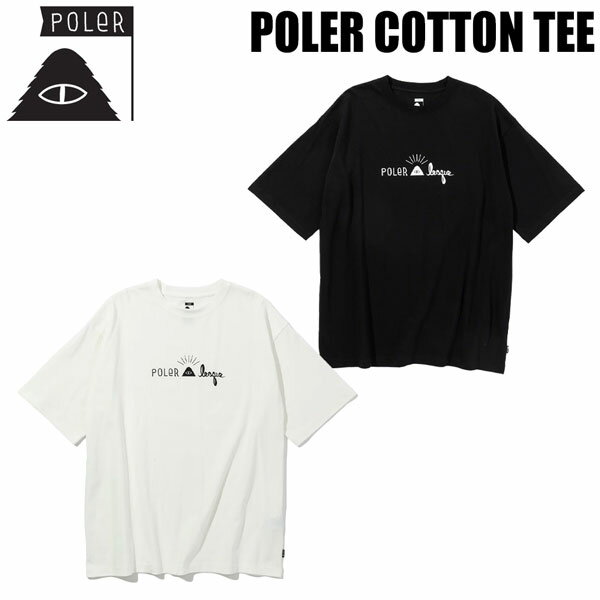 乐天商城 - 【値下げ】 ポーラー コットンTEE POLER COTTON TEE ファッション トレンド ホワイト ブラック S M L XL