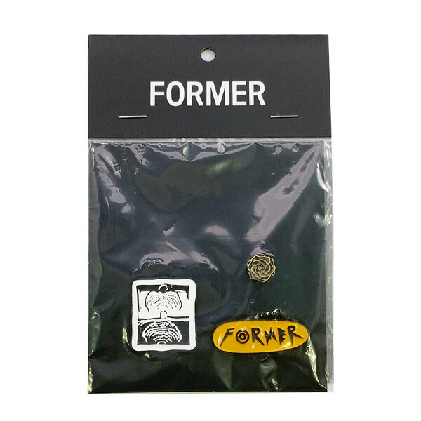 フォーマー ピンバッジ FORMER KIT PIN BADGE (X3) FAX-25211 メール便配送 3