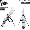 ニューエラ ゴルフ クラブケース NEWERA セルフ スタンド式 ケース 47インチ対応 パームツリーカモホワイト GOLF ポリエステル