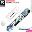 【予約】 25-26 サロモン ランブルフィッシュ SALOMON RUMBLE FISH スノーボード 板 25-26-BO-SLM 140 144 148 ...