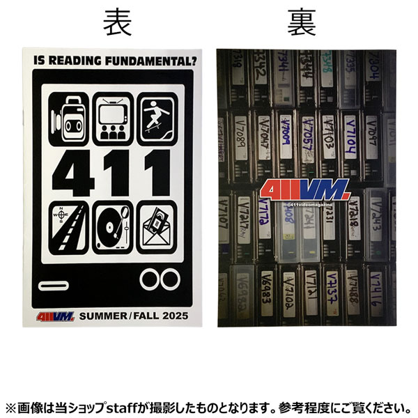 スケボー 411VM Skateboards Our Story Zine ジン メール便配送