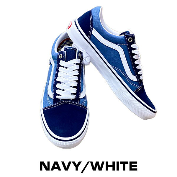 オールドスクール スニーカー VANS バンズ SKATE OLD SKOOL スケート NAVY/WHITE V...
