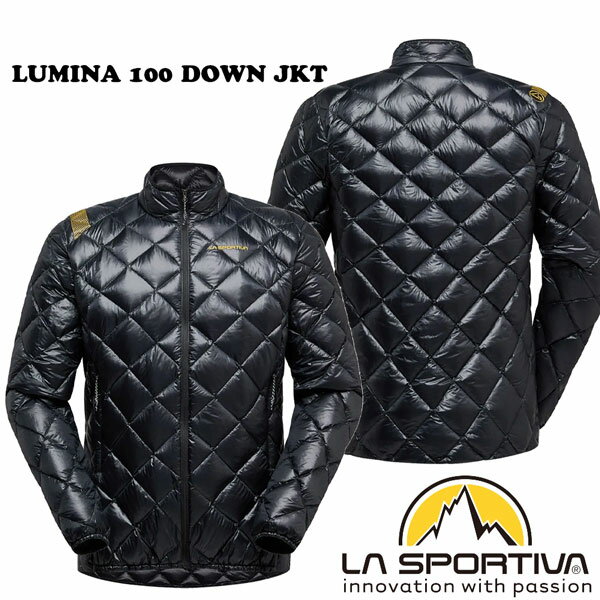 スポルティバ ルミナ100ダウンジャケット LA SPORTIVA LUMINA 100 DOWN JKT 日本正規品 メンズ ダウンジャケット 山専 ブラック S M L XL XXL