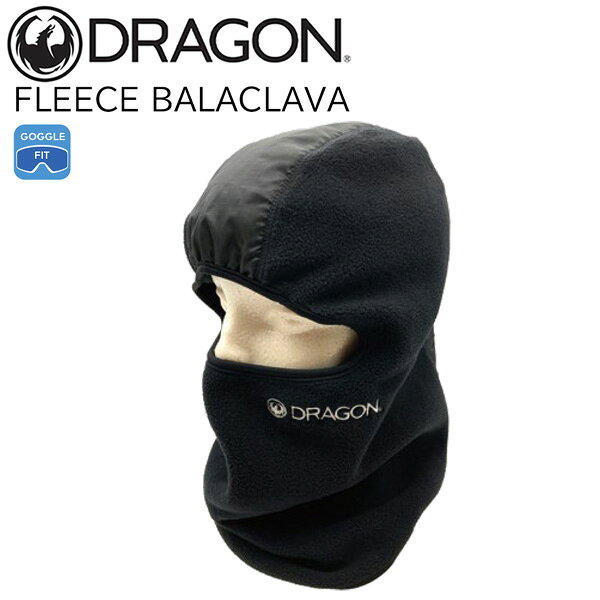 �ɥ饴�� �ե꡼���Х饯��� DRAGON FLEECE BALACLAVA ˹�� �˥å�˹ �ܽФ�˹ �֥�å�