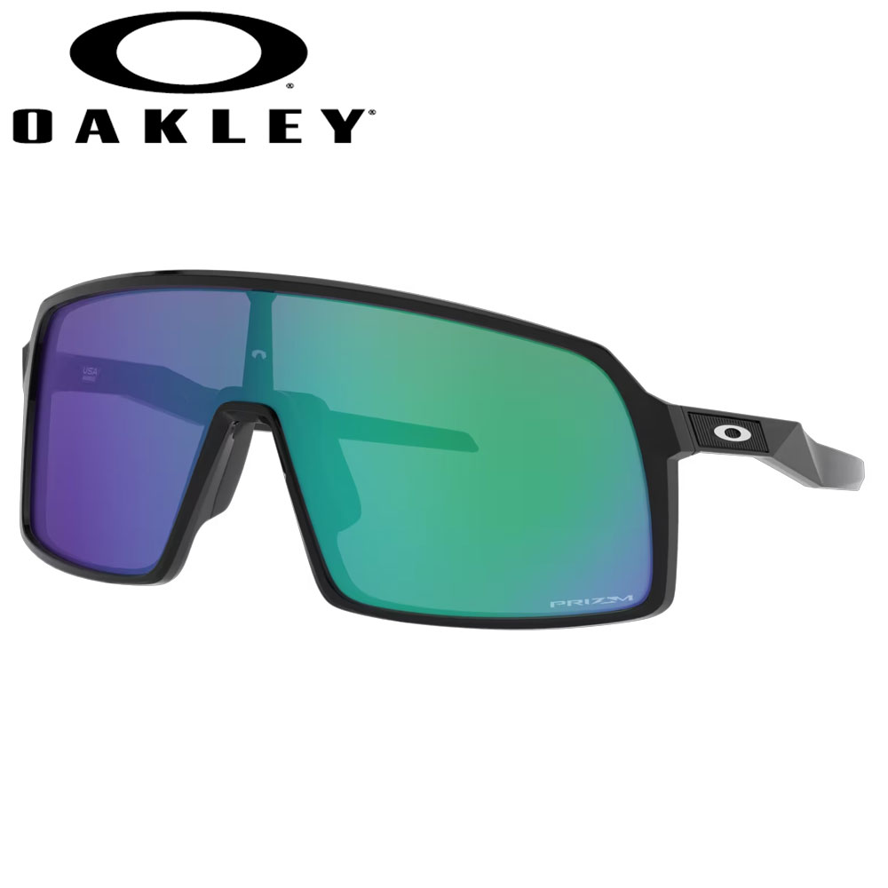 樂天商城 - オークリー サングラス ストロ スポーツ OAKLEY SUTRO (A) Fream Black Ink / Lens Prizm Jade アジアンフィット