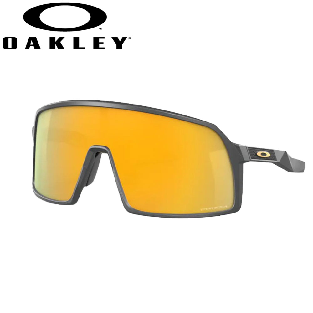 Rakuten - オークリー サングラス ストロS OAKLEY SUTRO S Matte Carbon Prizm 24K ロード スポーツ