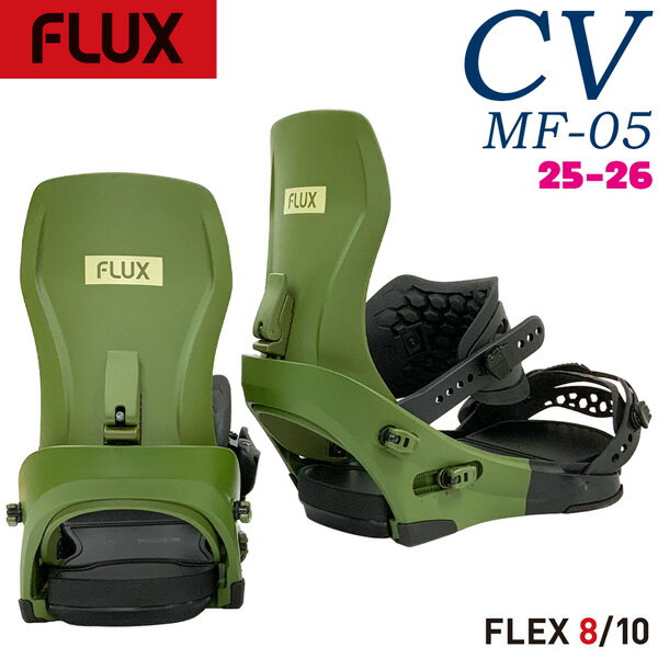 25-26 �t���b�N�X �V�[�u�C�G���G�t05 FLUX CV MF-05 �X�m�[�{�[�h �r���f�B���O �o�C���f�B���O 25-26-BD-FLX �O���[�� S M L
