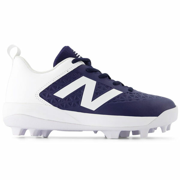 ニューバランス New Balance ジュニア スパイク 野球 シューズ ポイントスパイク ラバースタッドソール J4040 Cleats Jnr V8 J4040TN8 NAVY P革加工不可