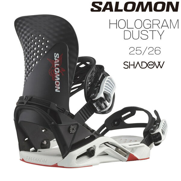 サロモン ホログラムダスティ SALOMON HOLOGRAM DUSTY 日本正規品 レイトモデル 限定 スノーボード ビンディング 2