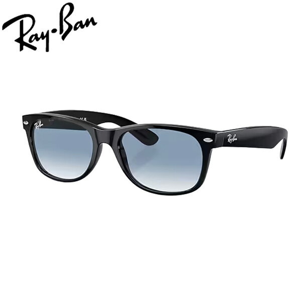 レイバン サングラス RayBan NEW WAYFARER フレーム/BLACK レンズ/CLEAR GRADIENT BLUE アジアンフィット
