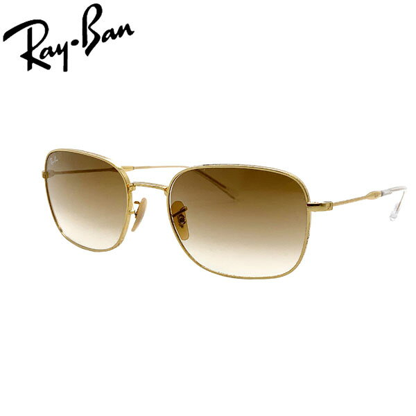 樂天商城 - レイバン サングラス RayBan スクエア メタル フレーム/ARISTA レンズ/GRADIENT BROWN